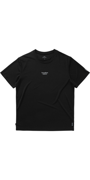 2026 Mystic Mens Tactic Short Sleeve Loose Fit Quick Dry Rash Vest 35001.250221 - Black